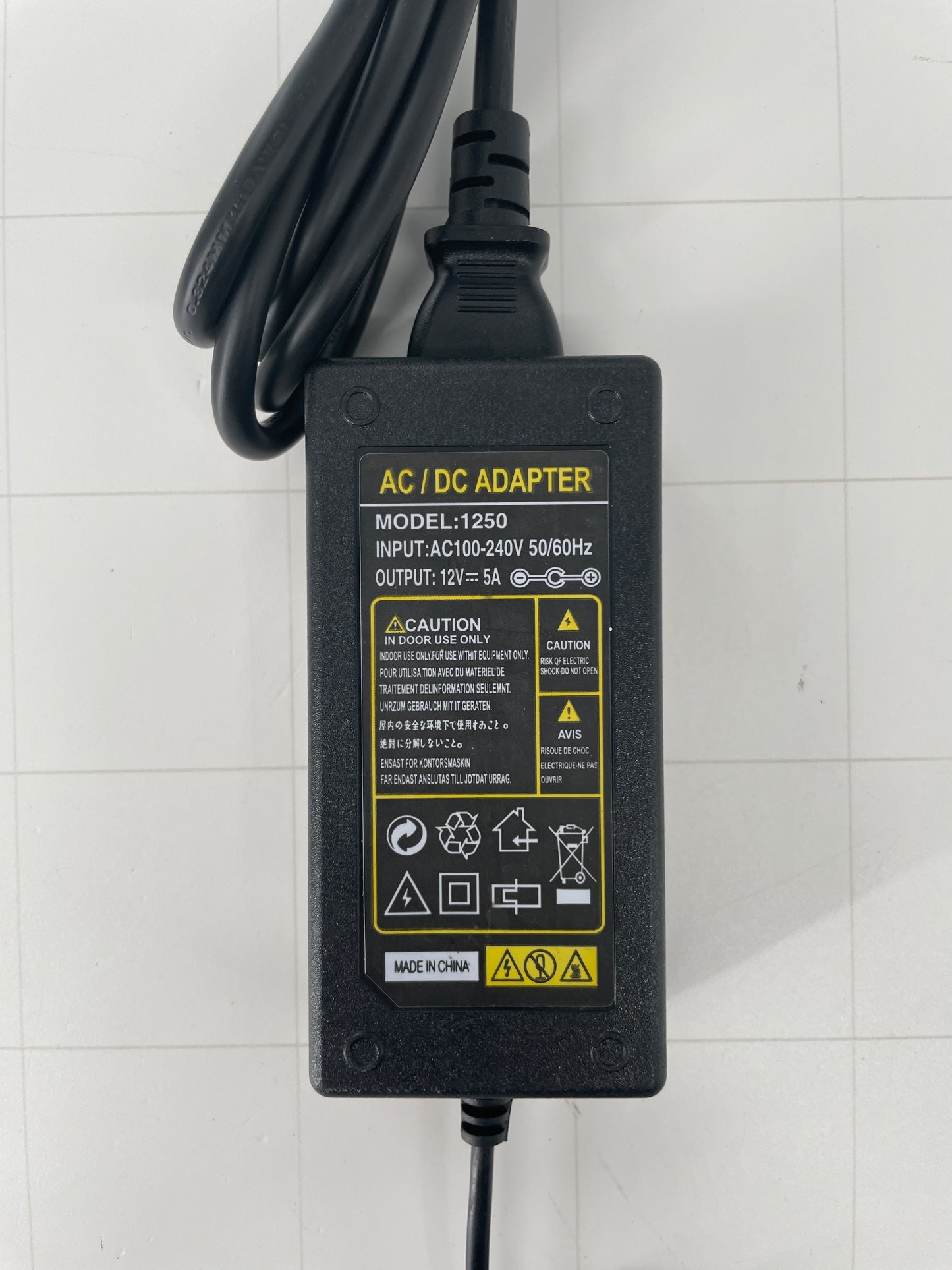 Enhance EH-12C Motion Controller Power Supply & Output Cord
