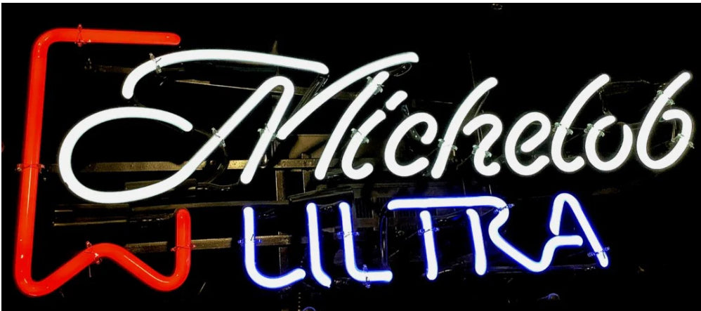 Michelob Ultra Ribbon Logo Neon Sign Replacement Tube