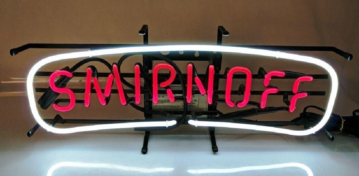 Border Unit for Unknown but possibly Smirnoff Sign Replacement Tube - Neon Sign Part