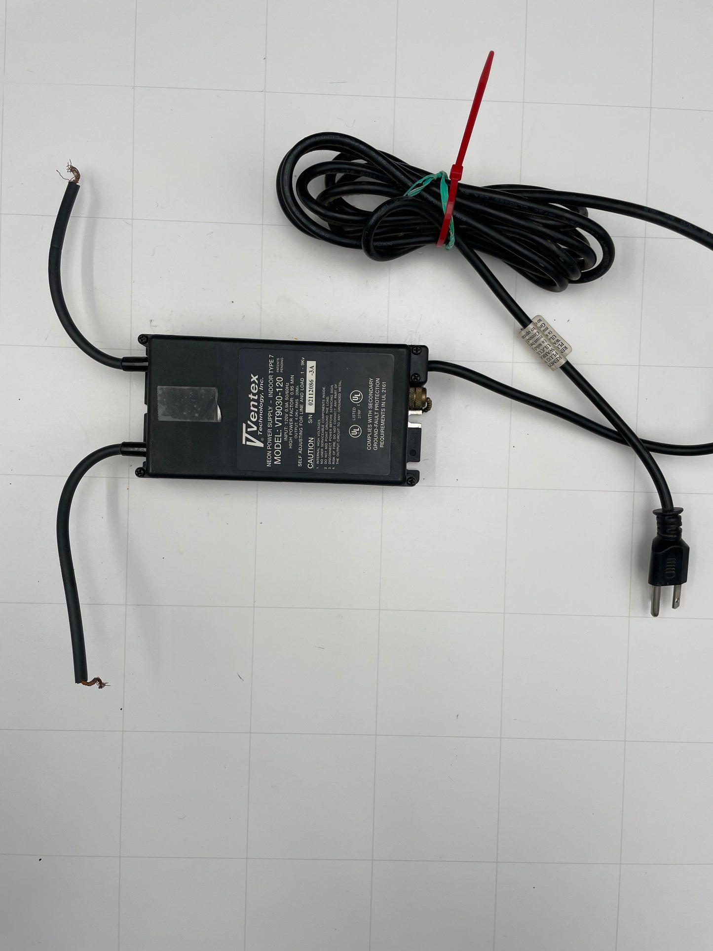 Ventex Electronic Neon Sign Replacement Transformer – 4Kv