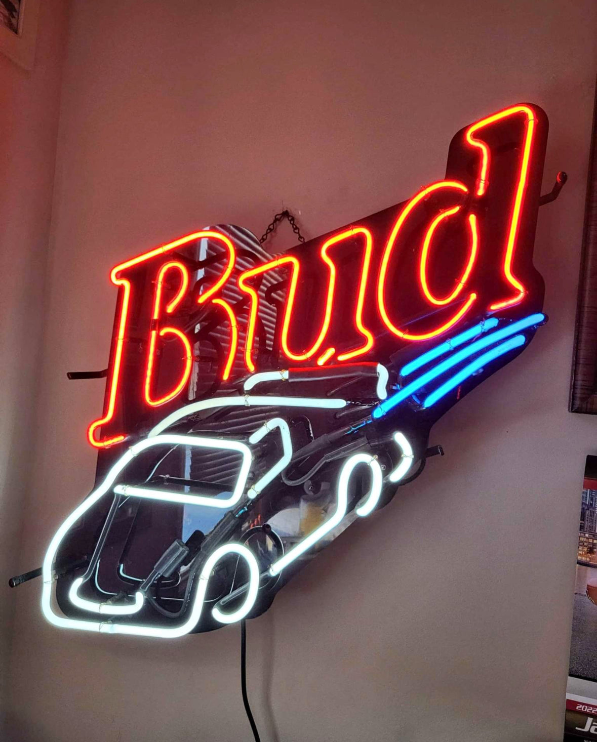 Speed Lines Emphasis Tube for Bud racing - Replacement Tube – Neon Sign Part