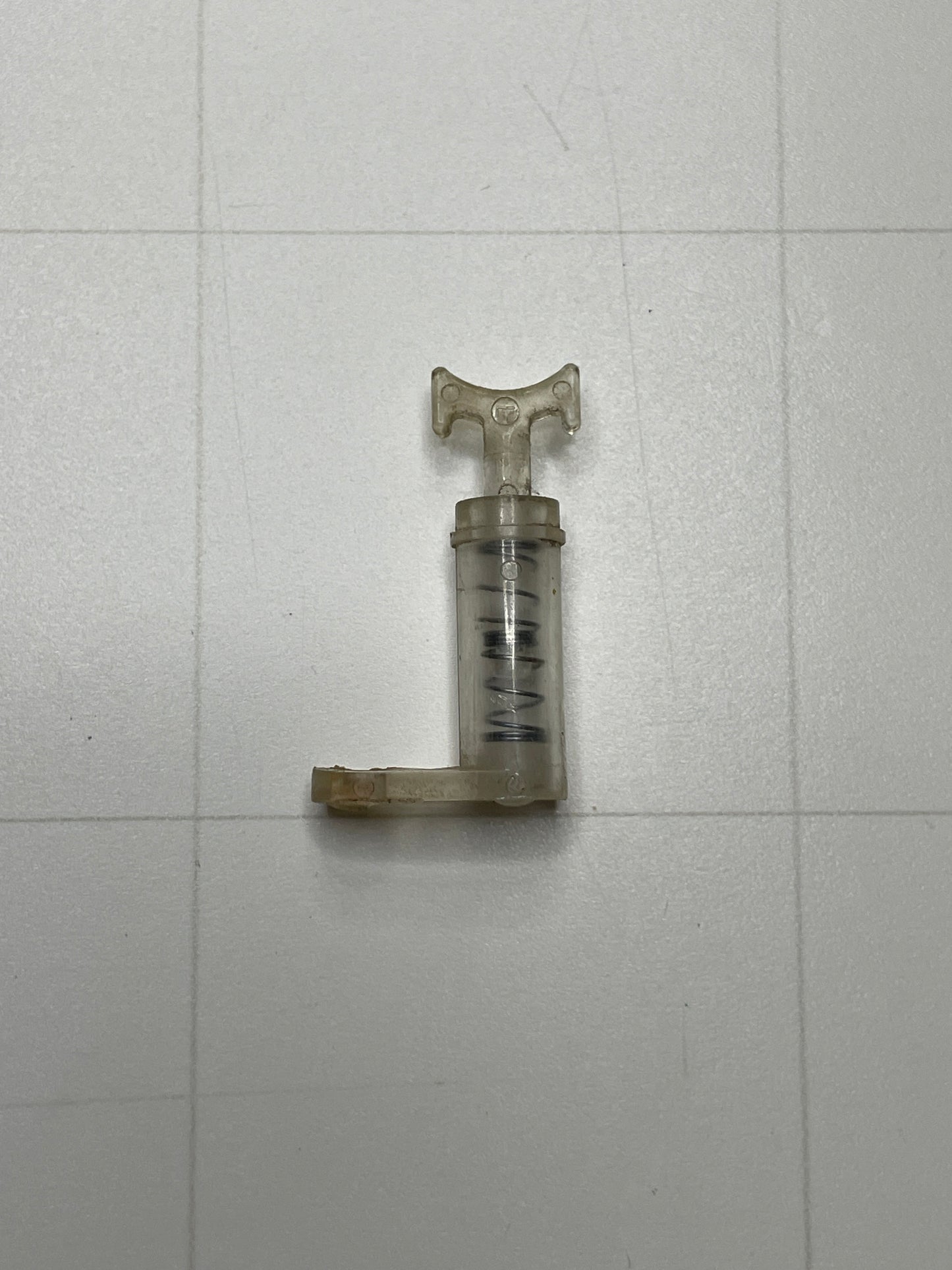 10mm Neon Sign Replacement Clear Plastic Tube Support - 1 1/2" Height