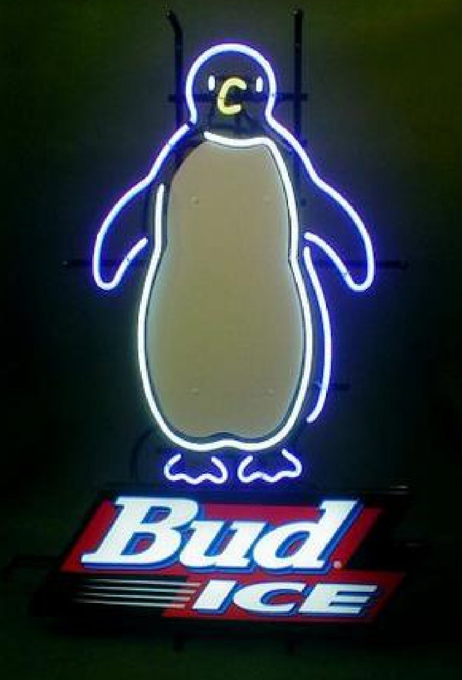 Penguin border for Bud Ice Neon Sign Replacement Tube