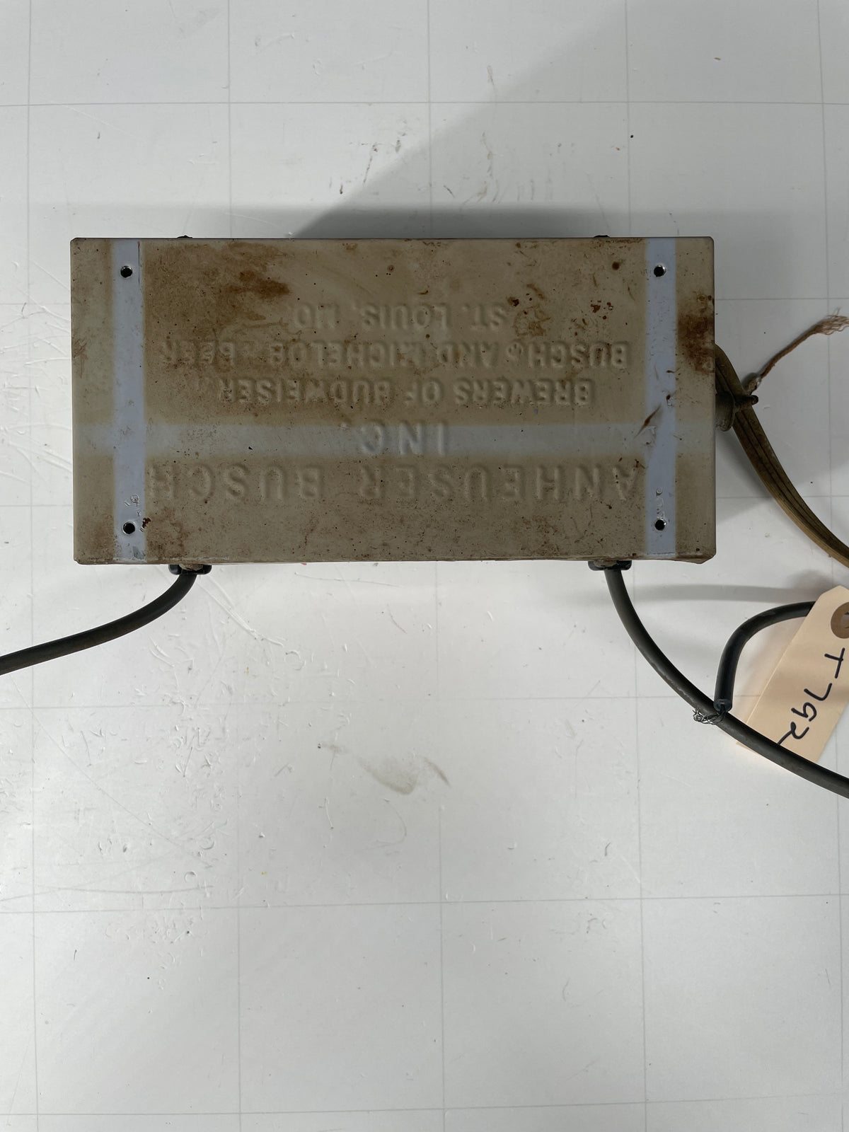 Franceformer Vintage Core & Coil Neon Sign Replacement Transformer – 9Kv Gray Housing
