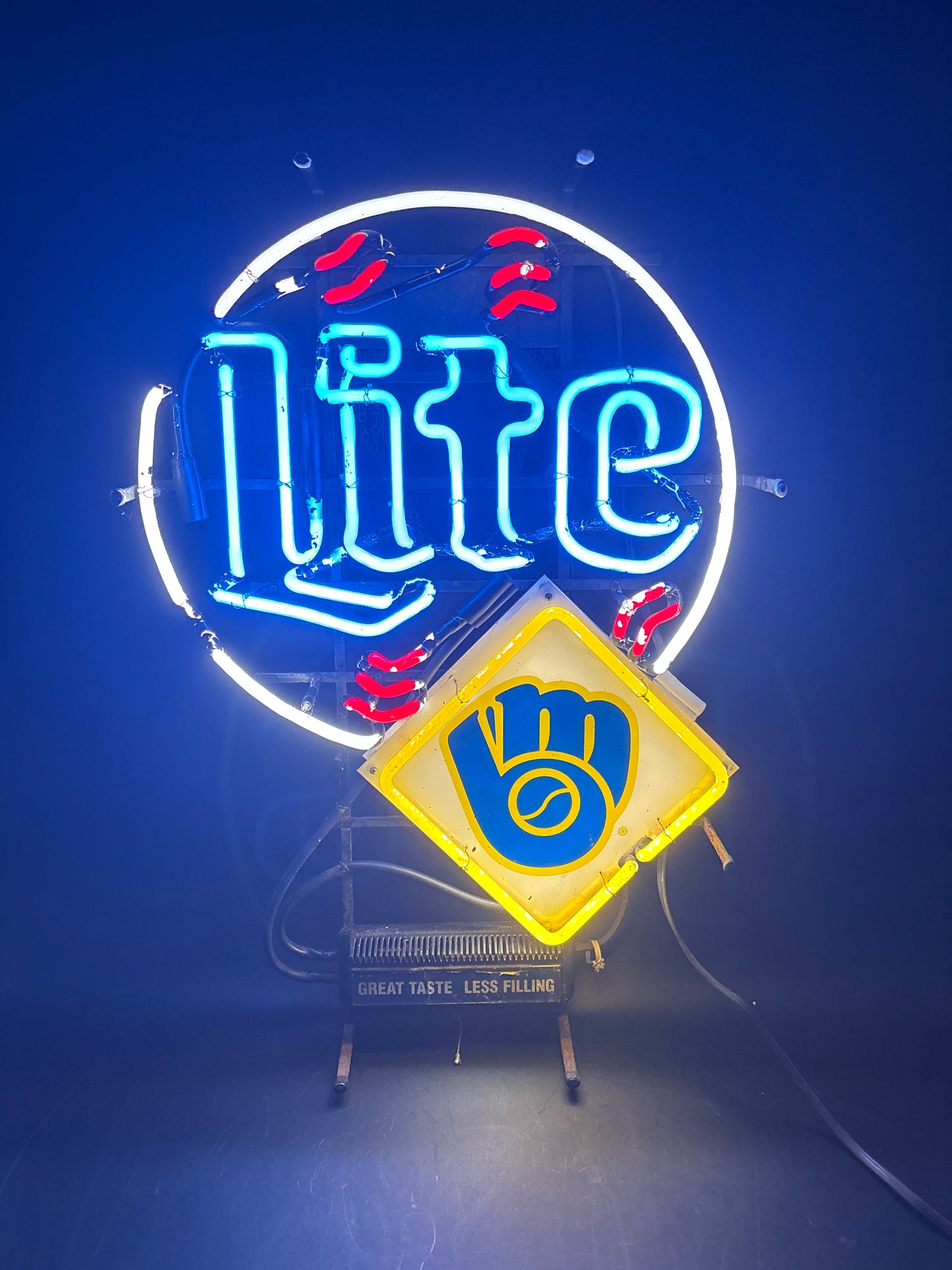 Ball & Laces for Miller Lite Replacement Tube - Neon Sign Part