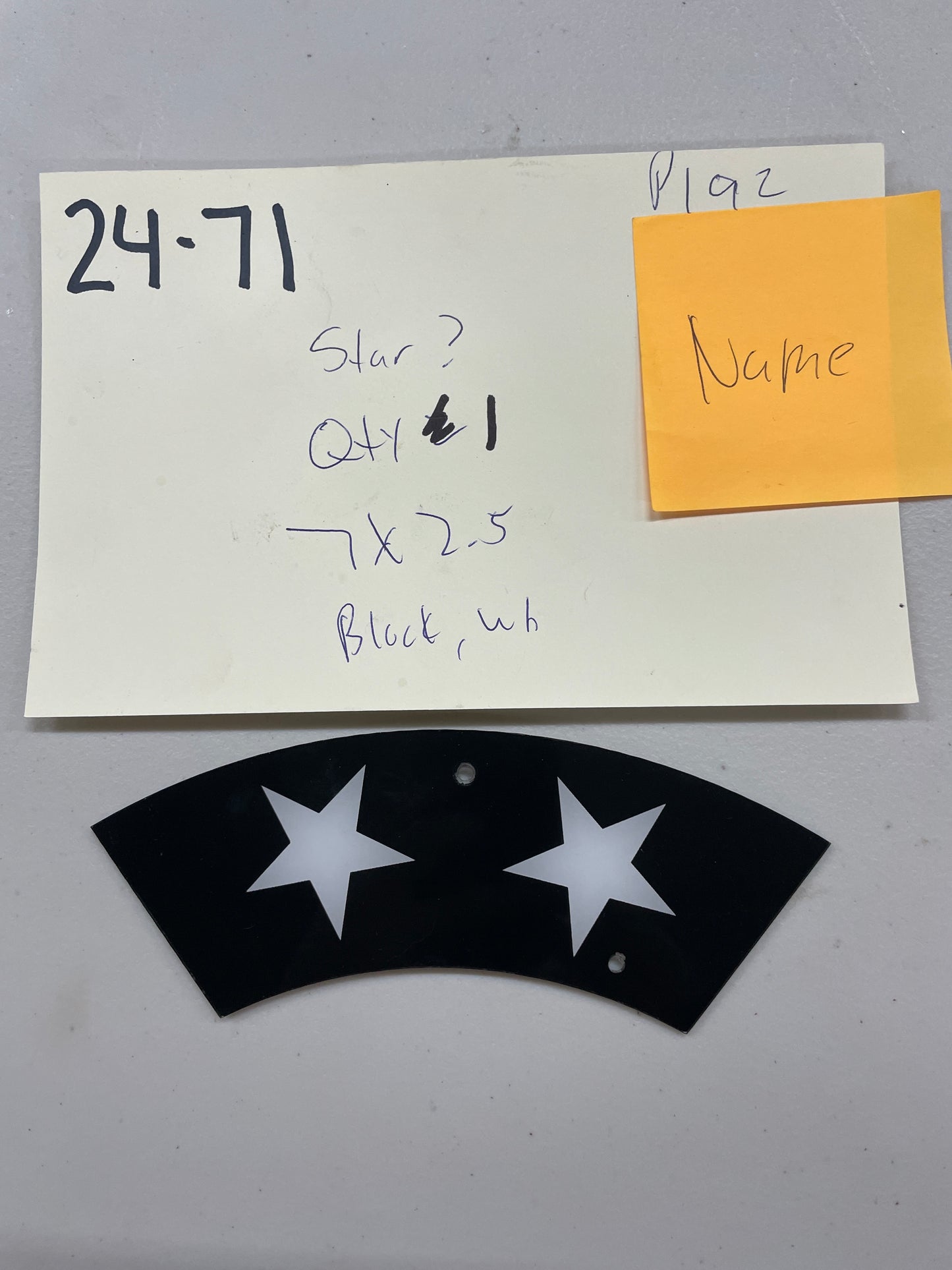 Rolling Rock Star 4ft Marquis Plastic