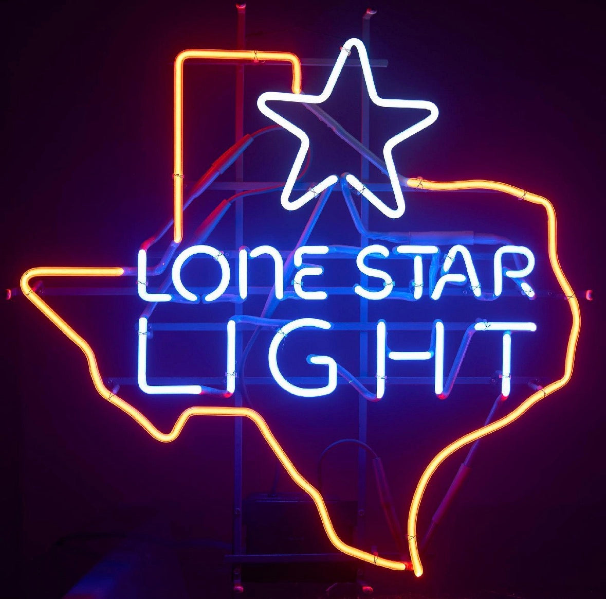 Texas Border unit for Lone Star Light Replacement Tube - Neon Sign Part