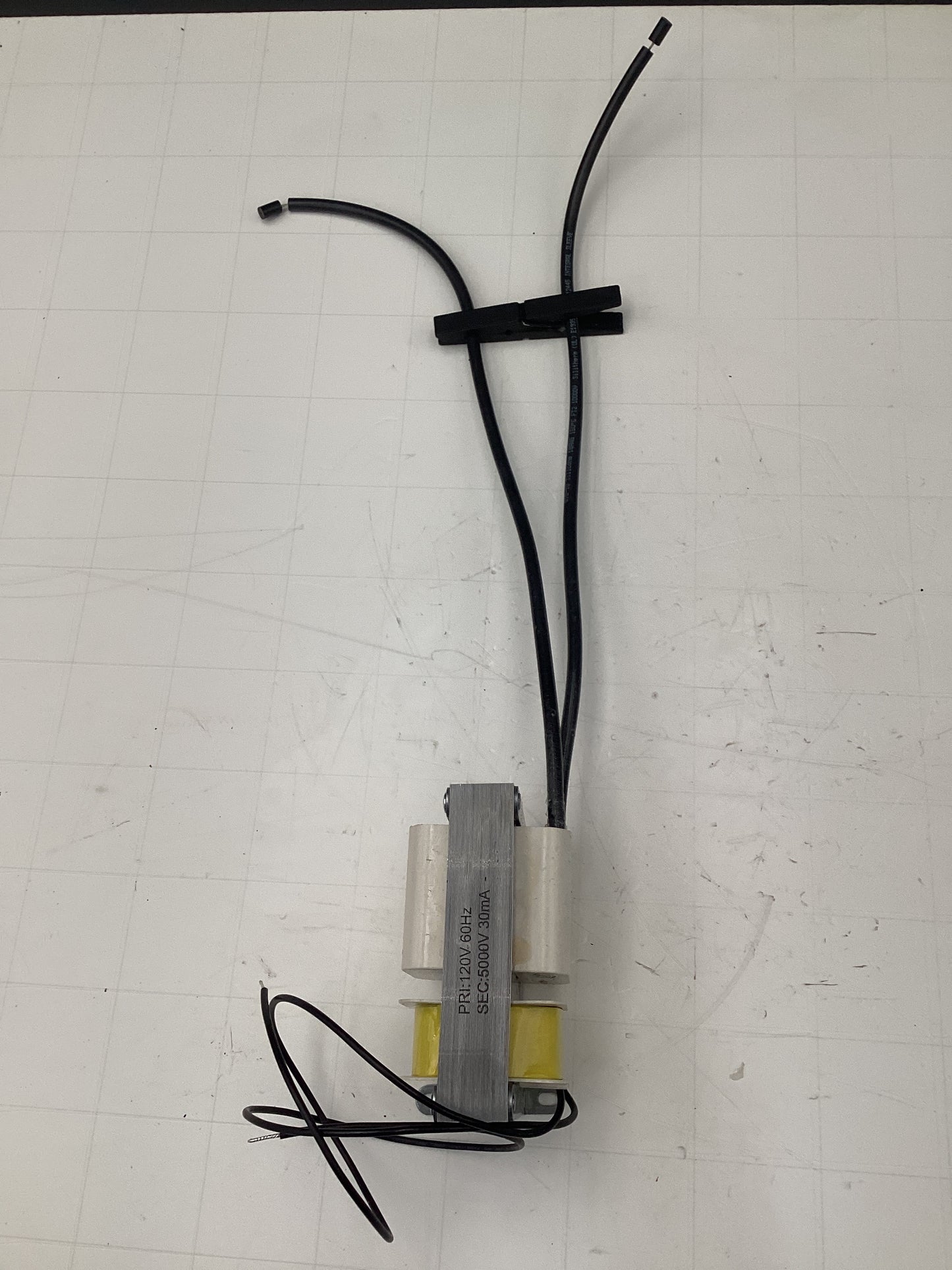 Open Core & Coil Neon Sign Transformer – 5,000V 30mA – Model CC5030
