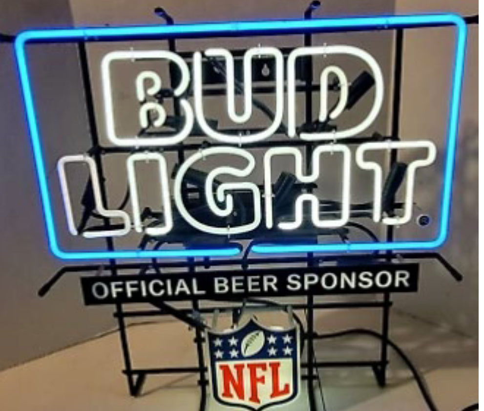 Grid Unit for Bud Light NFL Shield Neon Sign Replacement Tube