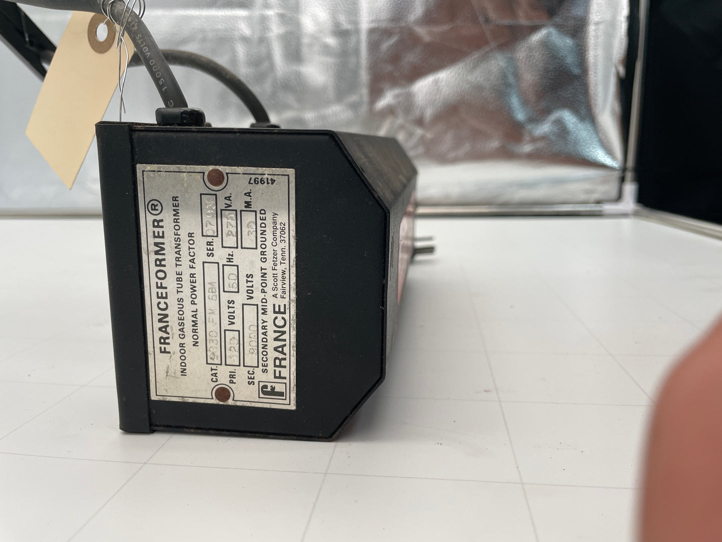 Francefromer Vintage Core & Coil Neon Sign Replacement Transformer – 9Kv