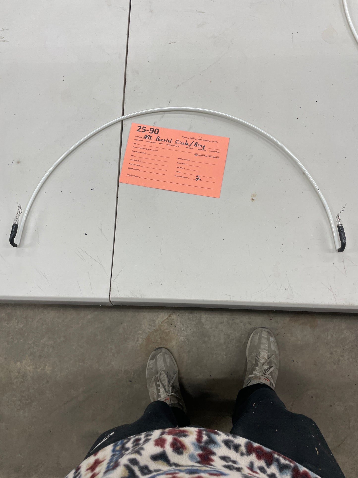 Mystery/Unknown Unit – Neon USA – Replacement Tube – Neon Sign Part