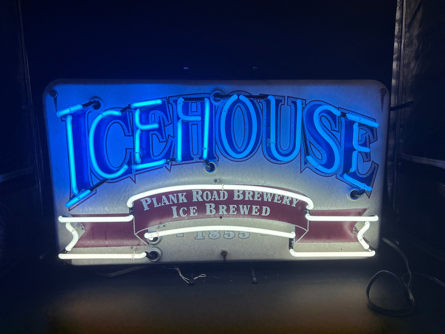 Ribbon Border unit for Icehouse with Vertical Electrodes Replacement Tube - Neon Sign Part