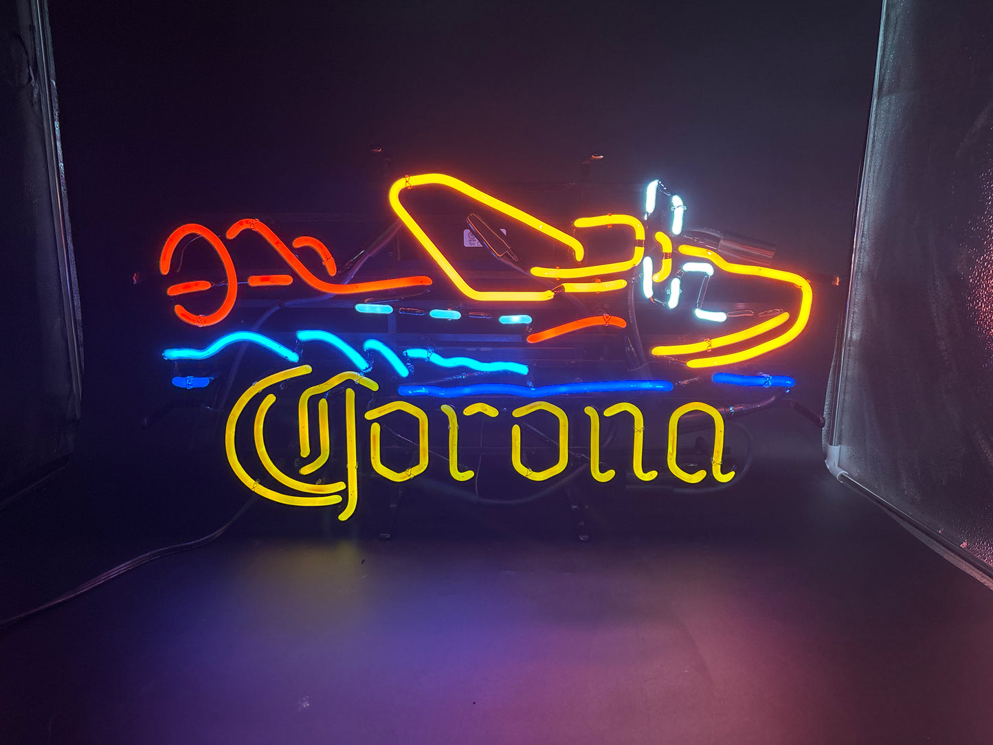 Sea Plane Tail unit for Corona Replacement Tube - Neon Sign Part