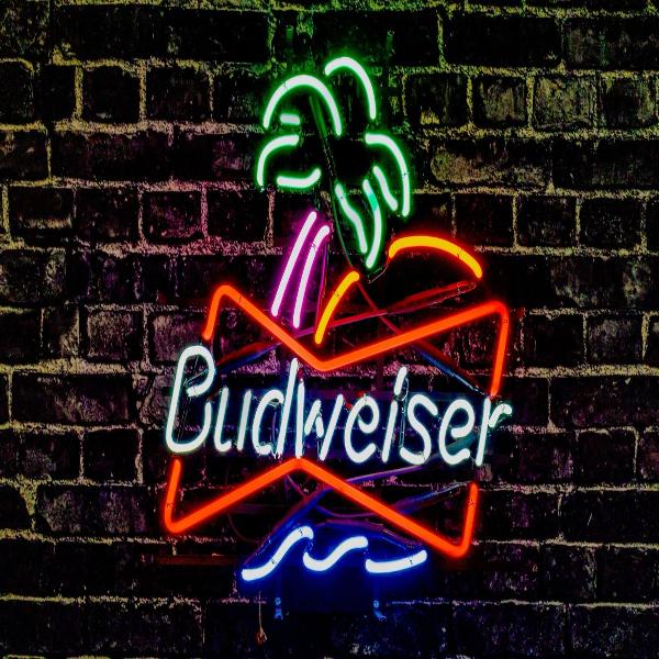 Lower Wave for Budweiser Palm Neon Sign Replacement Tube