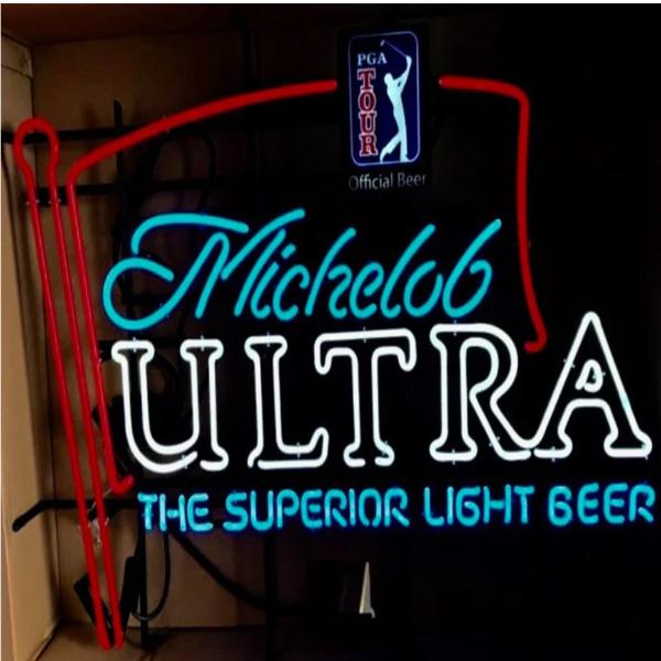 Flagpole for Michelob Ultra PGA Tour Neon Sign Replacement Tube