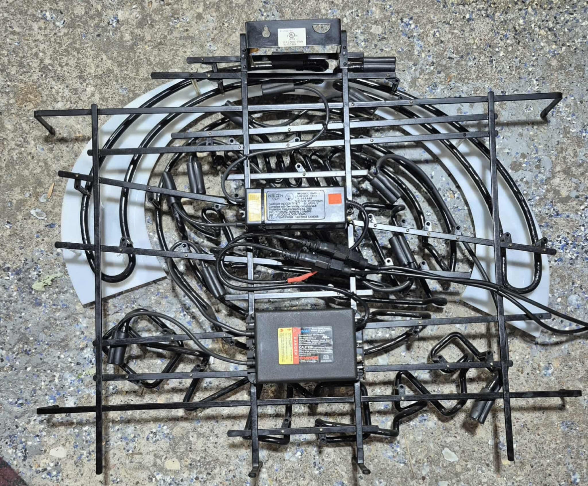 Upper Right Back Light / Grid for Miller Lite Racing Neon Sign Replacement Tube