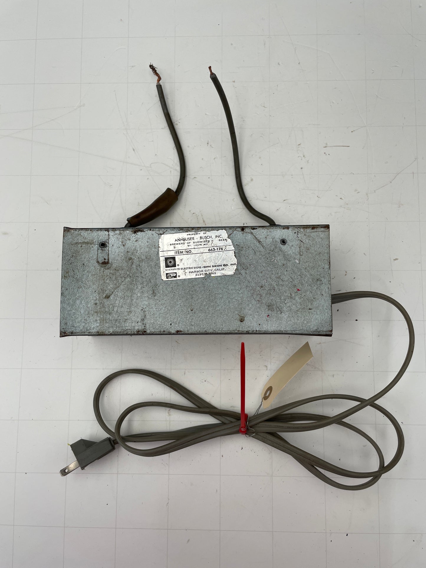 Everbrite Vintage Core & Coil Neon Sign Replacement Transformer – 7.5Kv