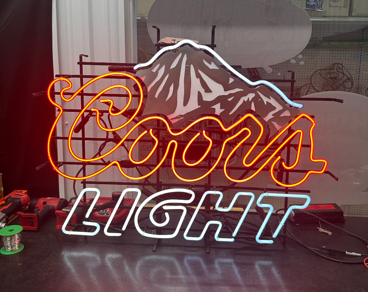 Mountain for Coors Neon Sign Replacement Tube