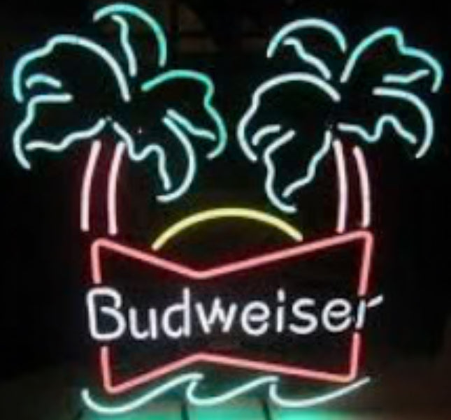 Wave unit for Bud Dual Palm Tree Neon Sign Replacement Tube