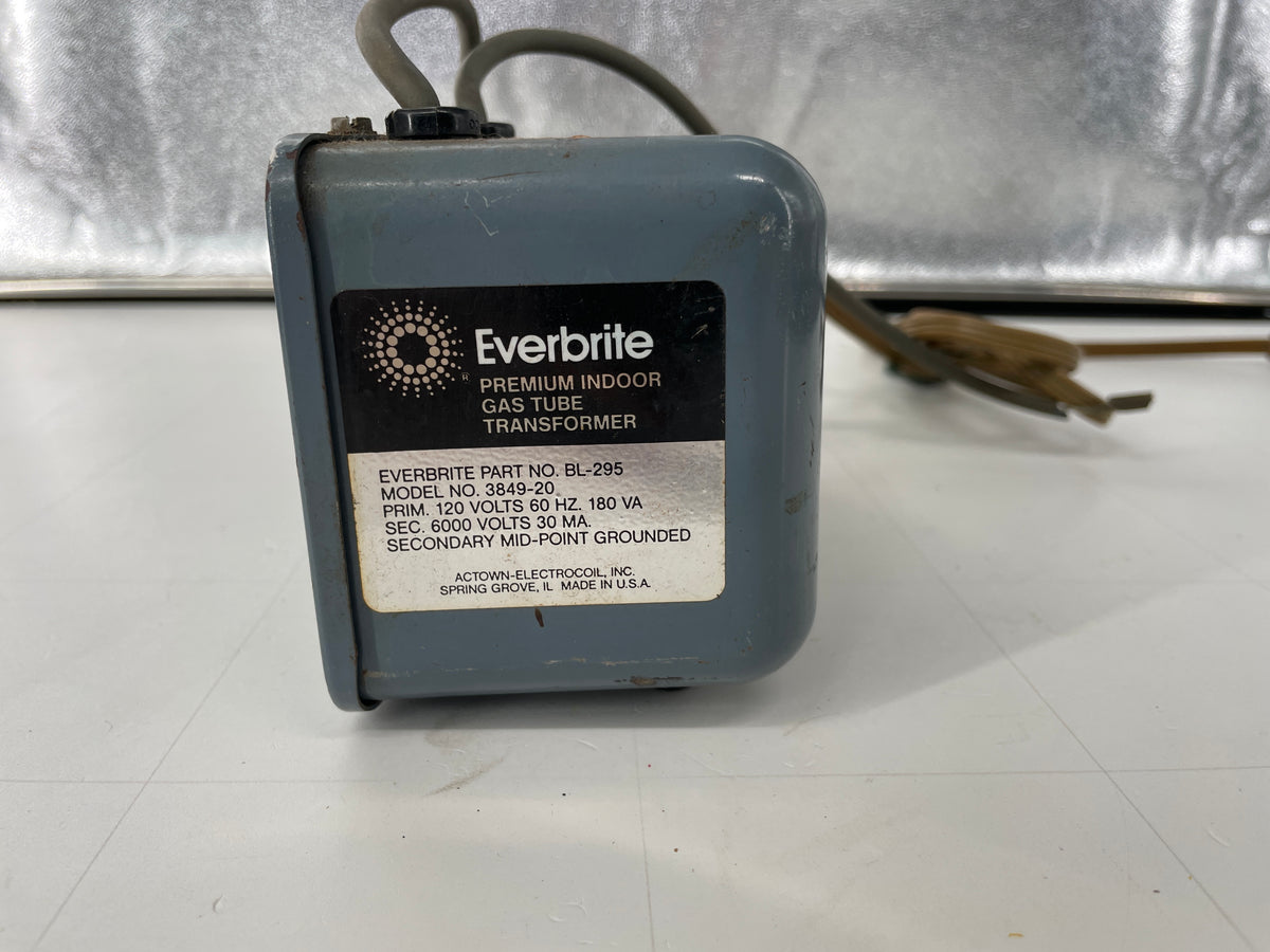 Everbrite Vintage Core & Coil Neon Sign Replacement Transformer – 6Kv ...