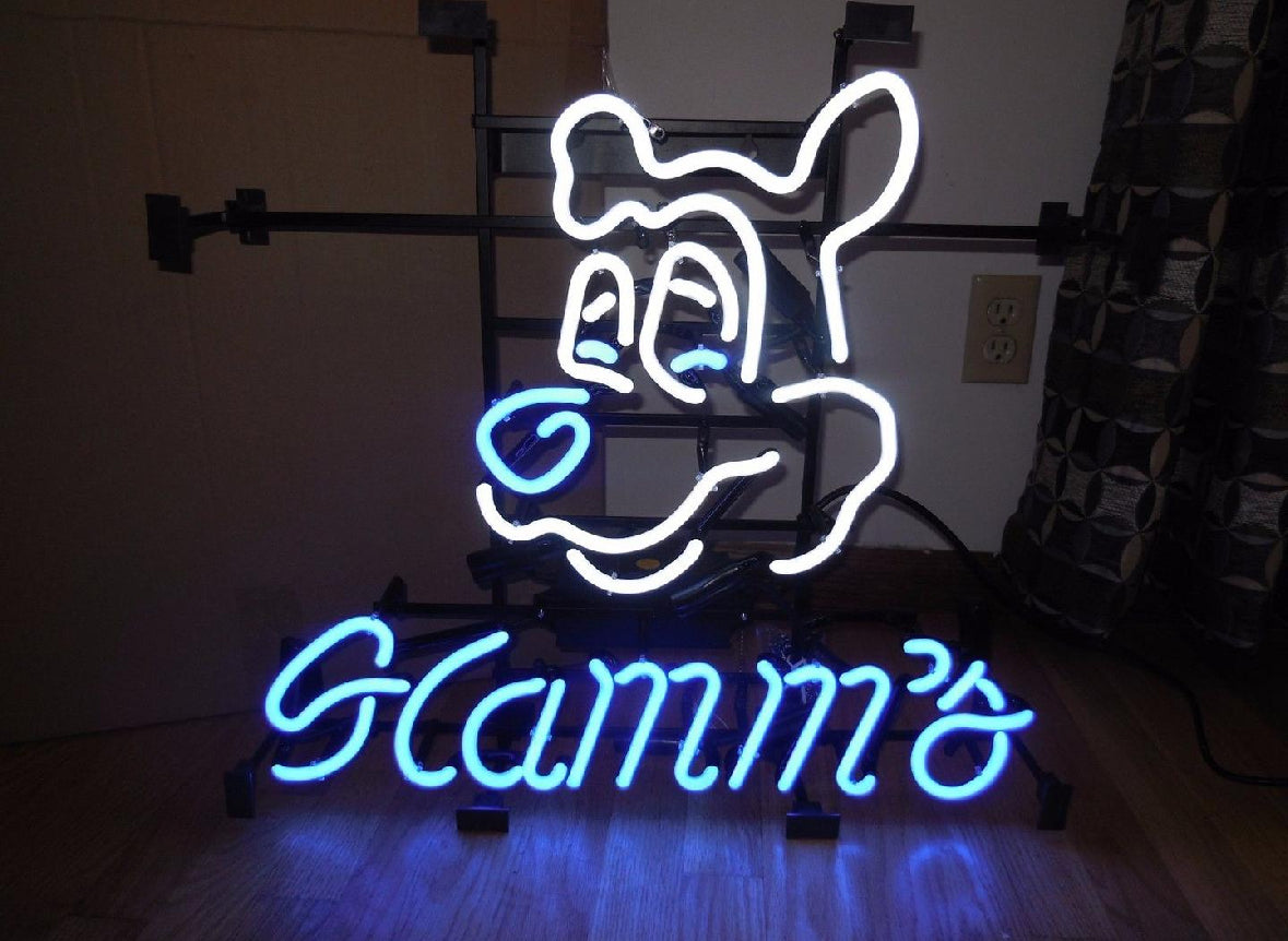 Bear Face / Head for Hamm's Neon Sign Replacement Tube New