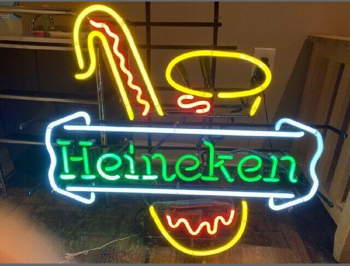 Lower Saxophone 2 Tube Unit Set for Heineken Replacement Tube - Neon Sign Part