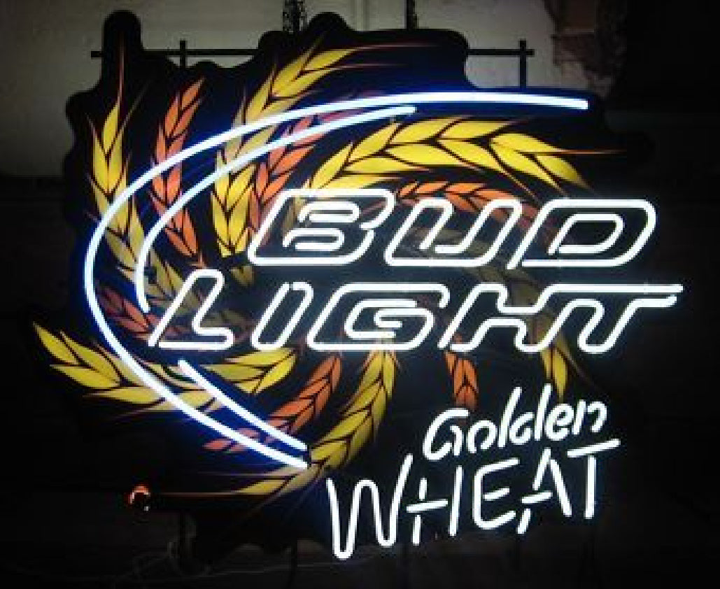 Upper Backlight / Grid unit for Bud Light Golden Wheat  Replacement Tube - Neon Sign Part