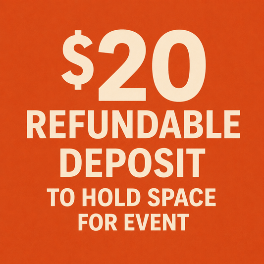 November 8th Vendor Registration Deposit