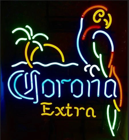 Palm / Sunset Corona Parrot Palm Neon Sign Replacement Tube