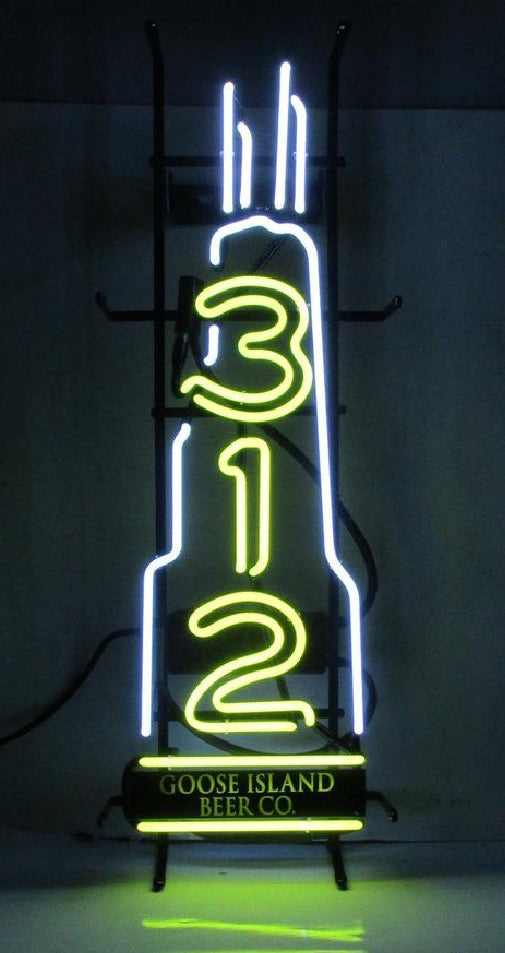 Chicago Skyline Sears Tower Unit for Goose Island 312 for Goose Island Beer CO. Replacement Tube - Neon Sign Part