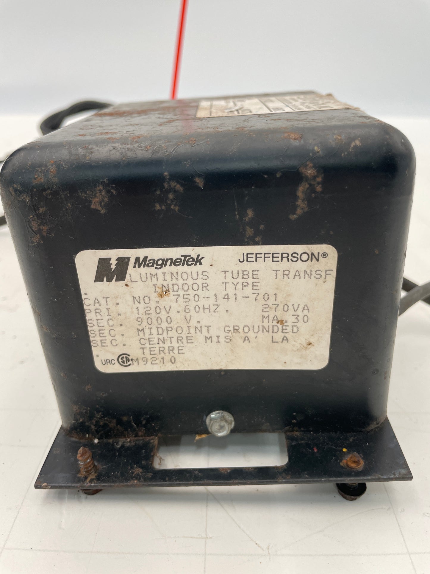 Magnetek Vintage Core & Coil Neon Sign Replacement Transformer – 9Kv