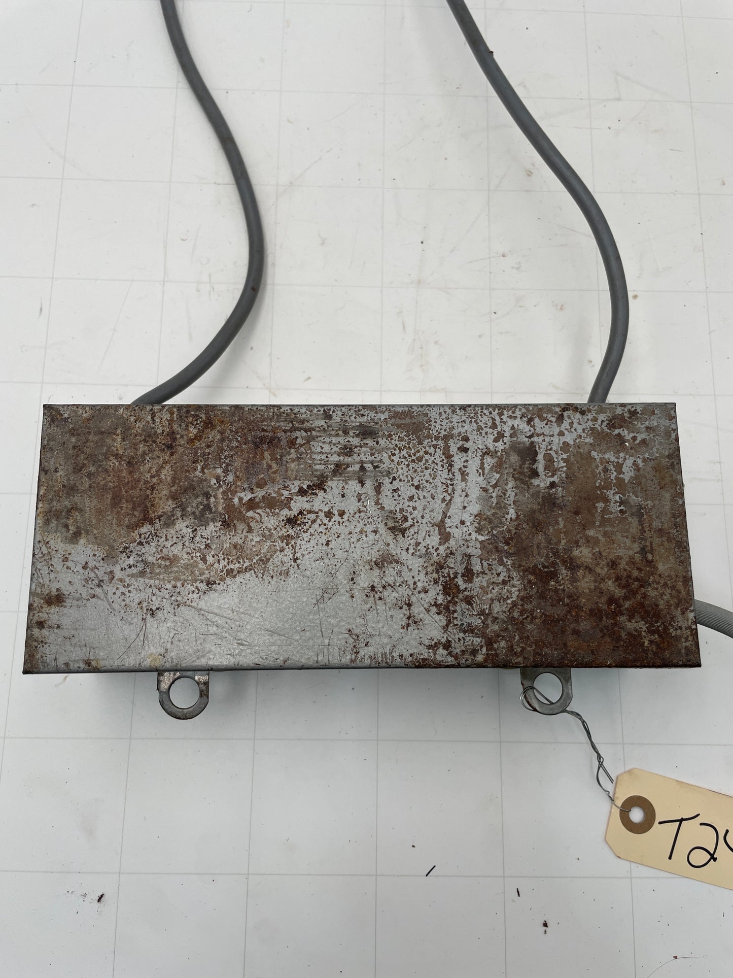 Vintage Franceformer 7530H Neon Sign Transformer – Ballantine Embossed Housing – 7,500V 30mA Core & Coil Neon Sign Replacement Transformer