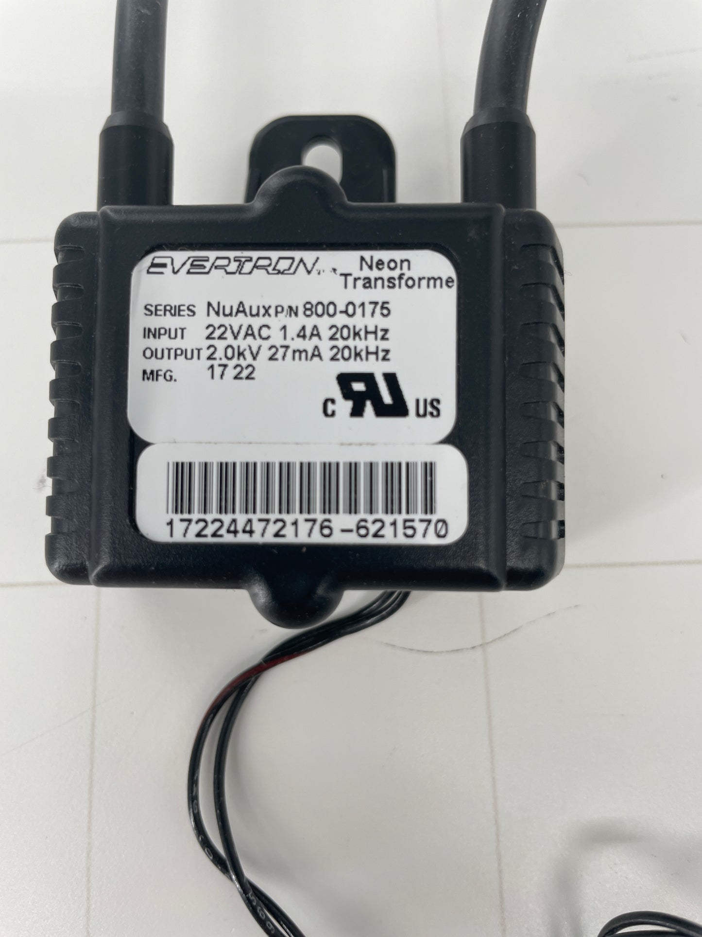 Evertron 800-0175 NuAux Neon Motion Transformer – New