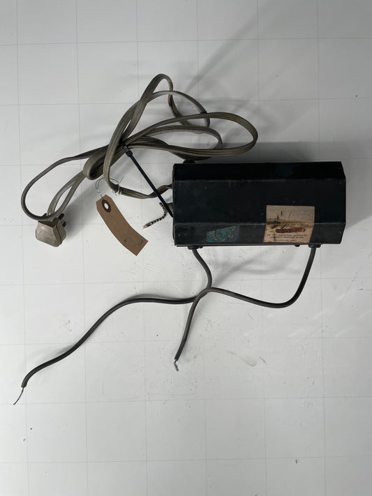 Franceformer Vintage Core & Coil Neon Sign Replacement Transformer – 9Kv Gray Housing