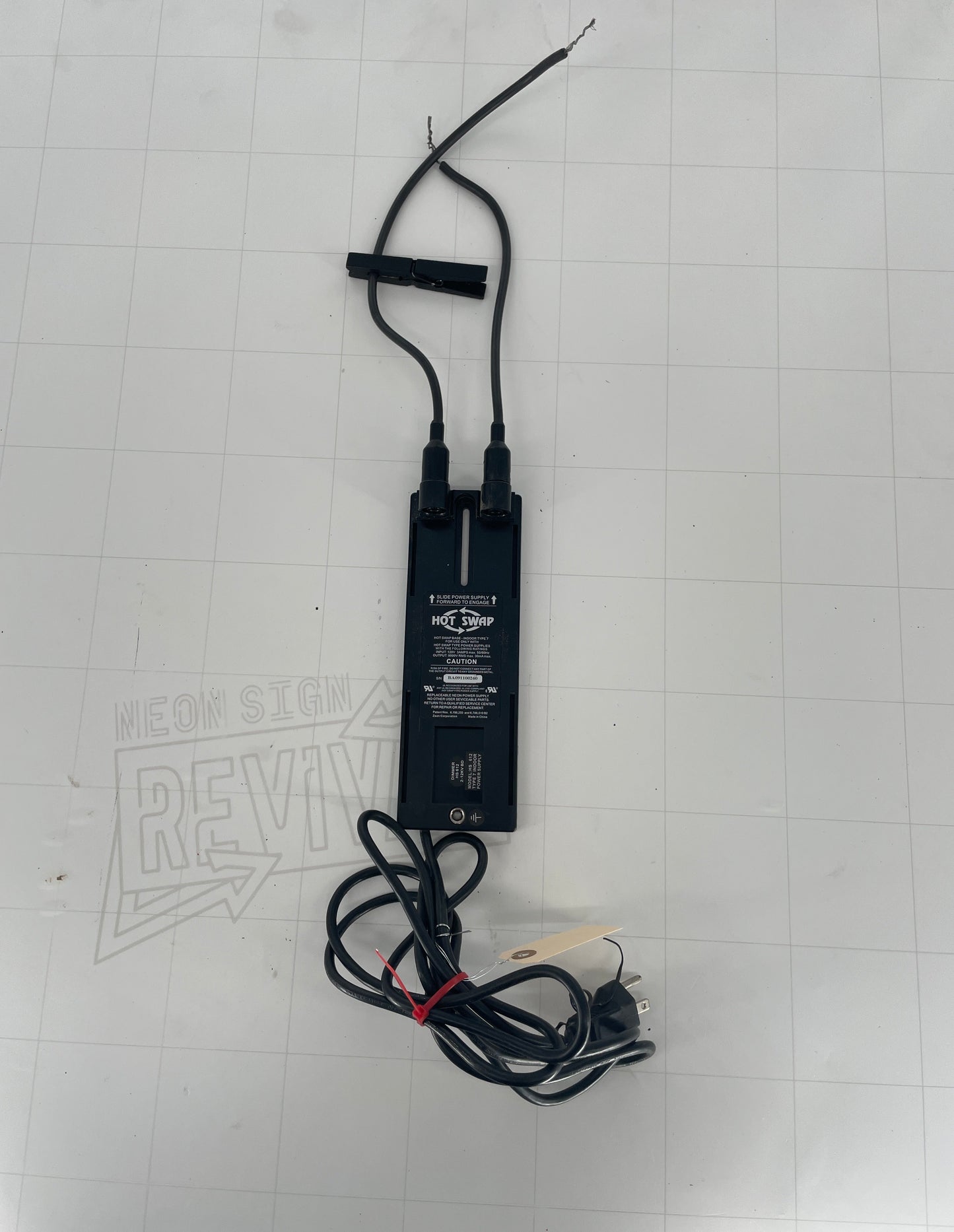 Hot Swap Base Electronic Neon Sign Replacement Transformer – 9Kv