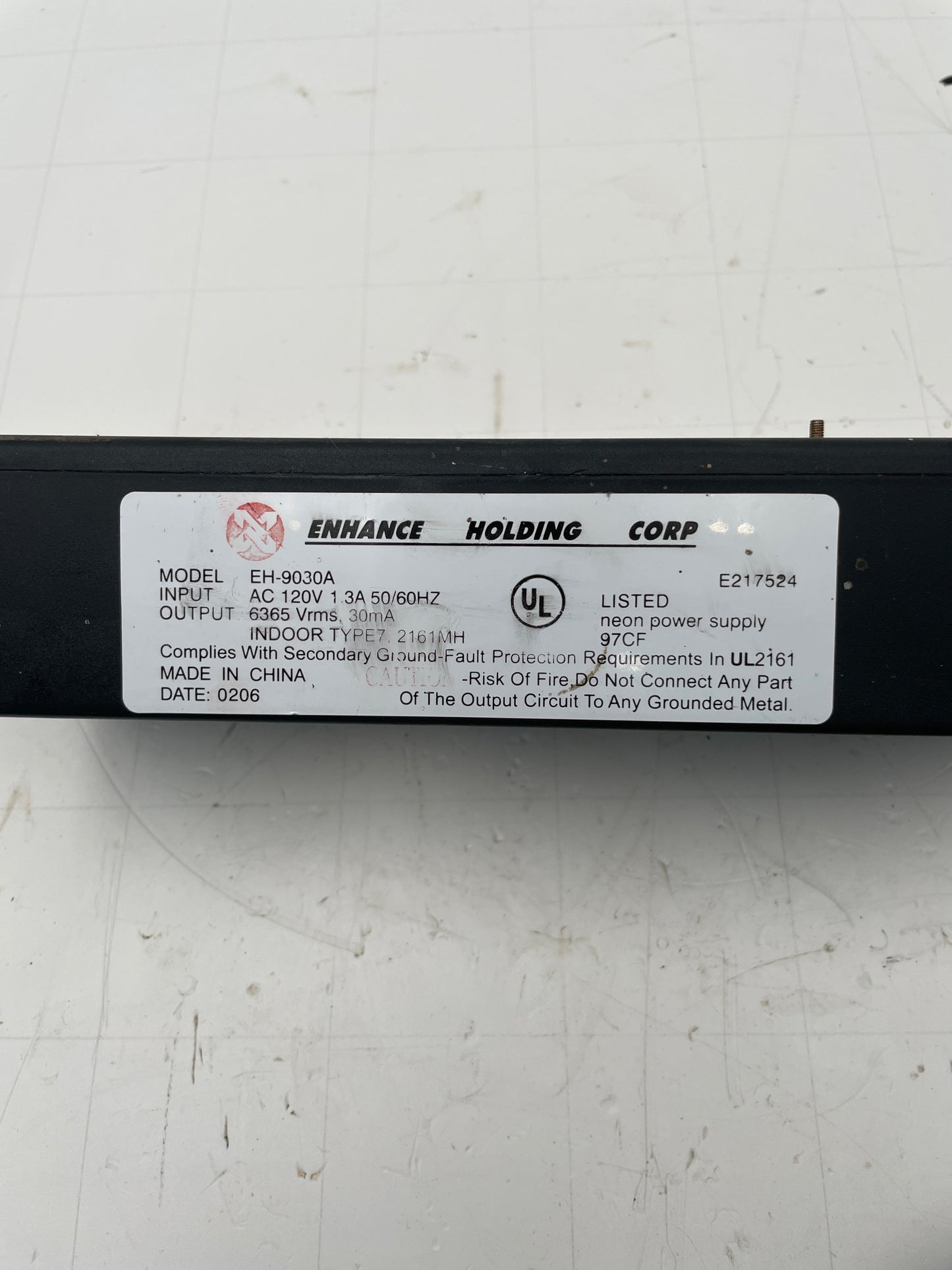 Enhance Electronic Neon Sign Replacement Transformer – 9Kv