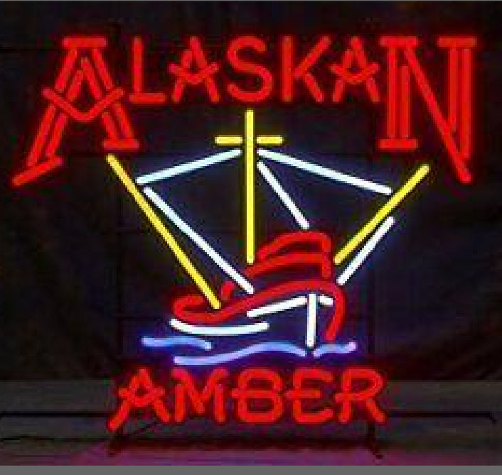 Water & Lower Boat unit for Alaskan Amber Replacement Tube - Neon Sign Part