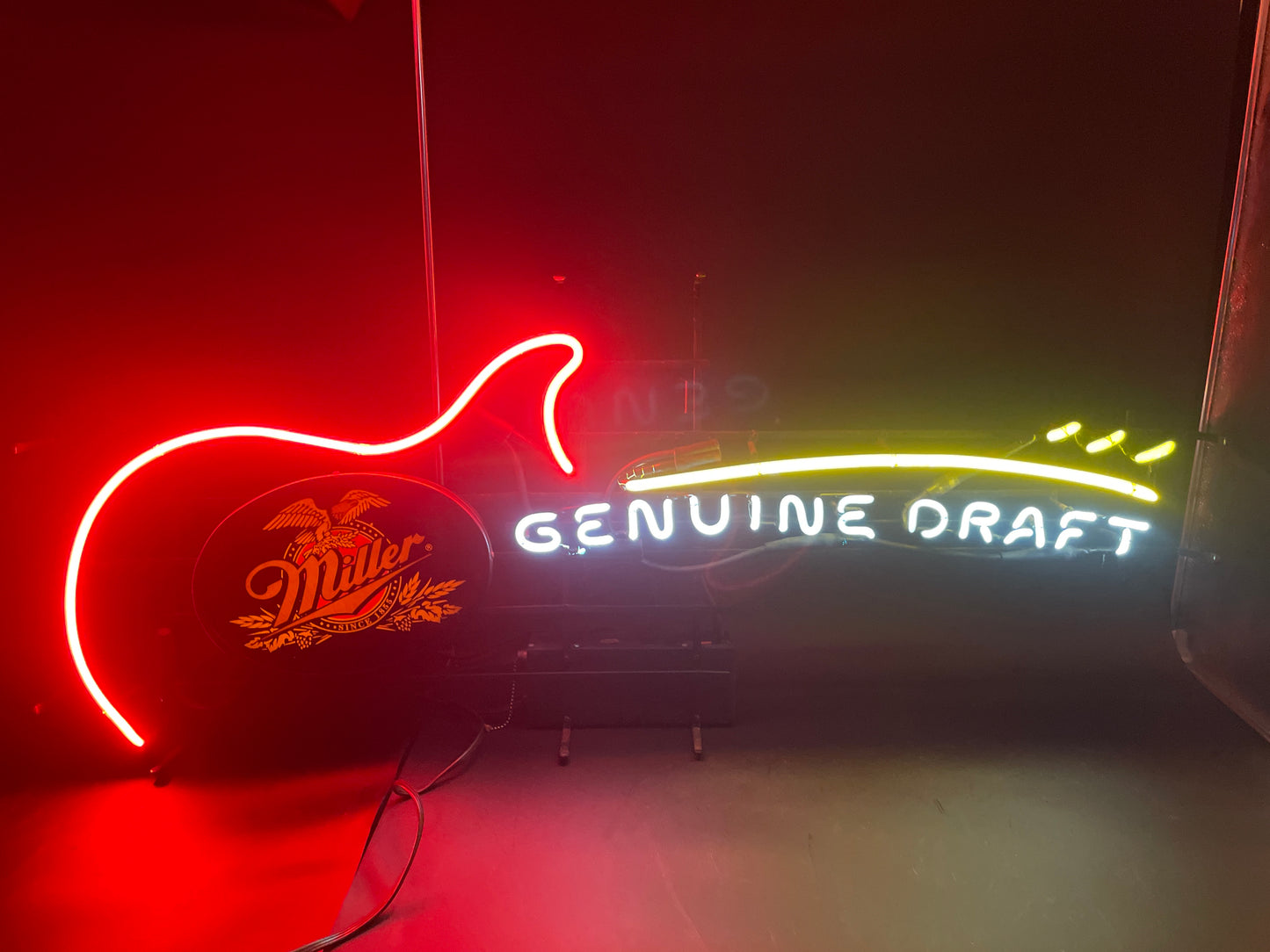 Border Unit for MGD Miller Genuine Draft Guitar Replacement Tube - Neon Sign Part