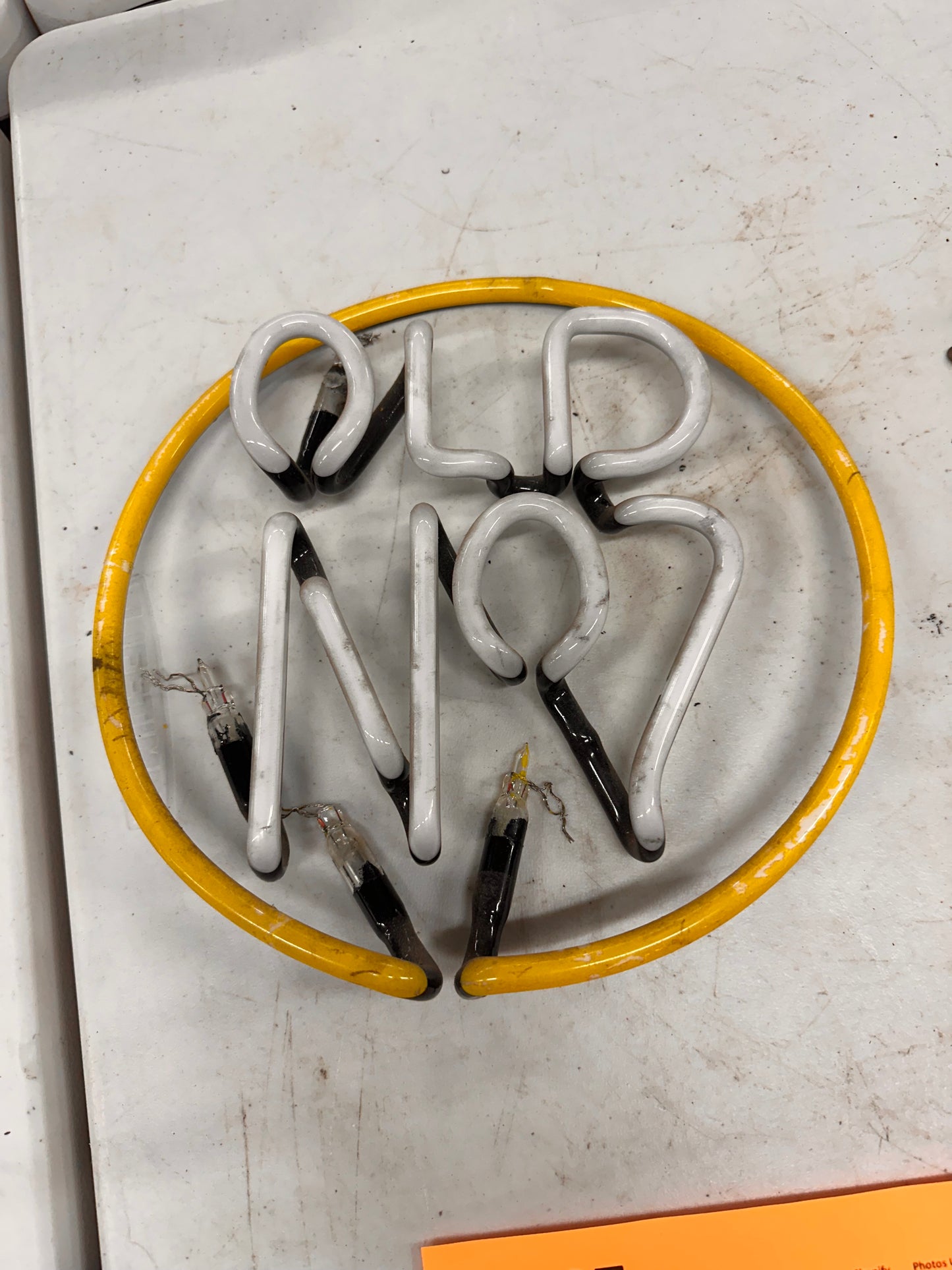 Old No7 Single Stroke Word unit for Jack Daniels Replacement Tube - Neon Sign Part