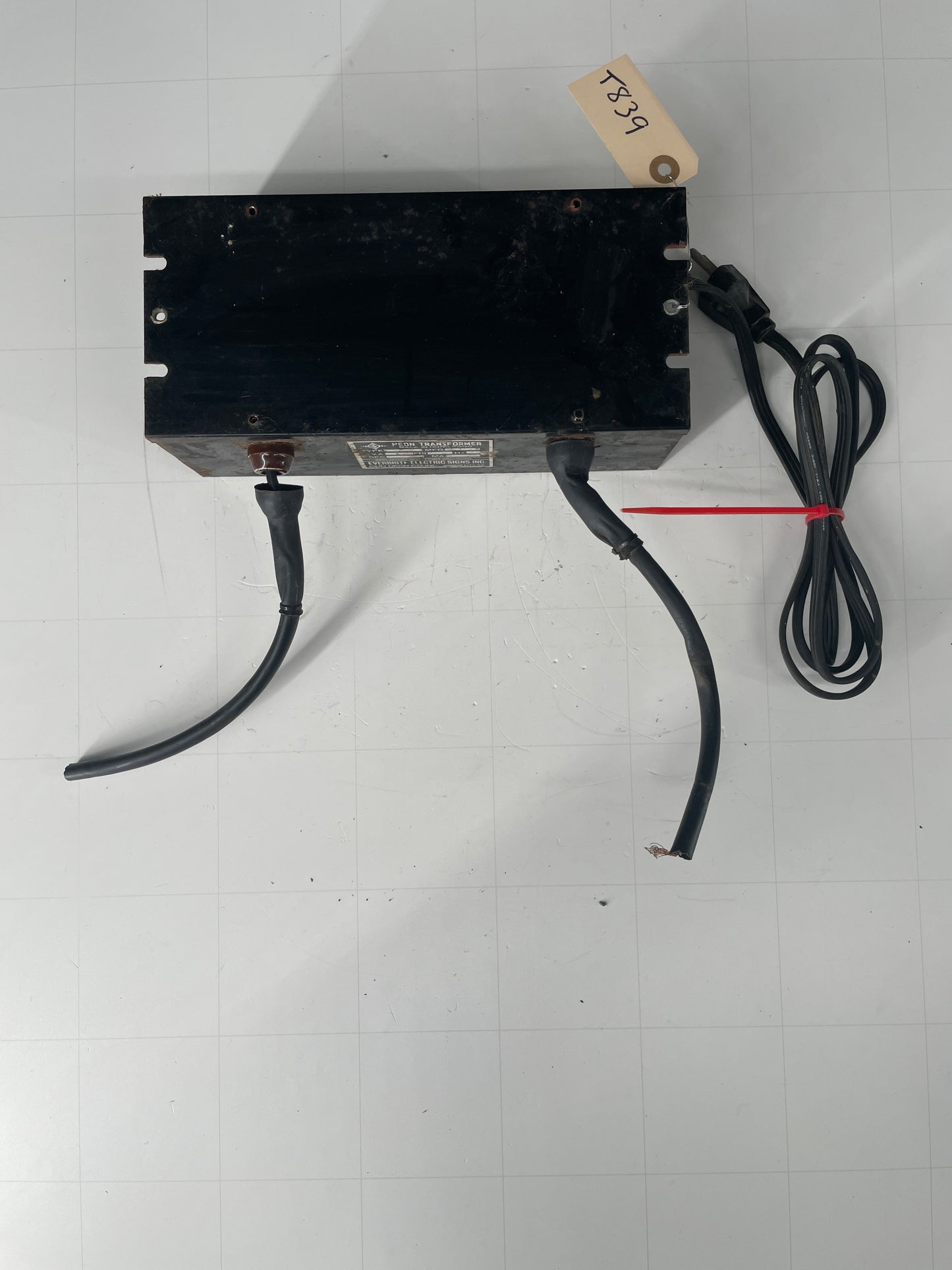 Everbrite Vintage Core & Coil Neon Sign Replacement Transformer – 12Kv