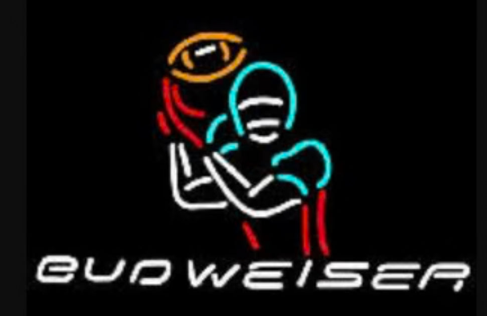 Upper Body for Budweiser or Bud Light Gametime Football Neon Sign Replacement Tube