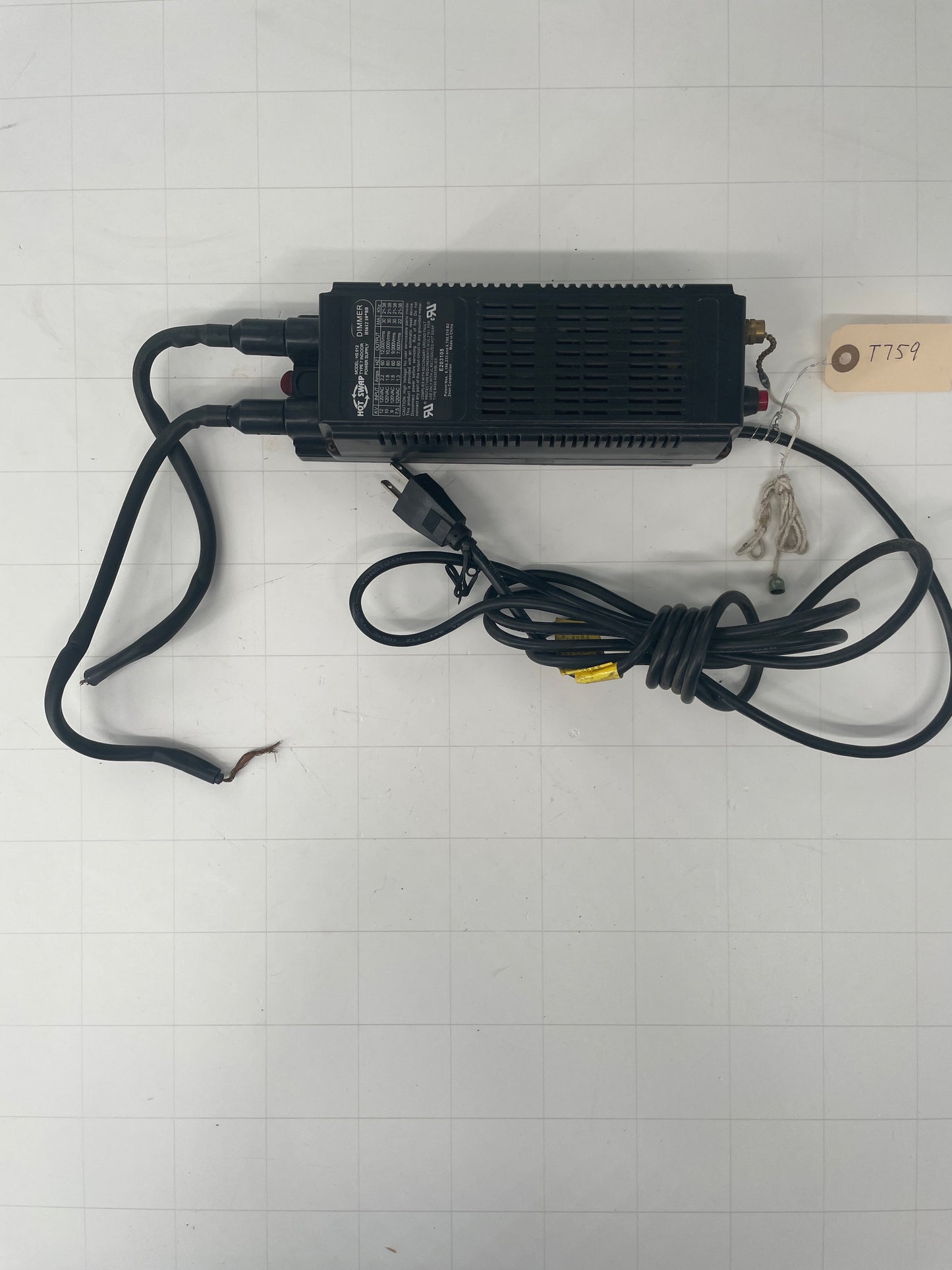 Hot Swap Electronic Neon Sign Replacement Transformer – 12Kv