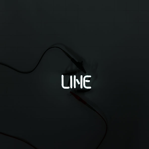LINE Single Stroke Word Unit for Leinenkugel’s Line - En - Koo - Guls Motion Neon Sign Replacement Tube
