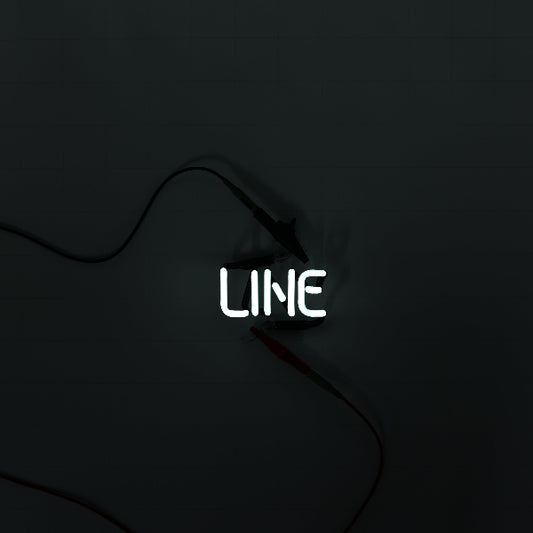 LINE Single Stroke Word Unit for Leinenkugel’s Line - En - Koo - Guls Motion Neon Sign Replacement Tube