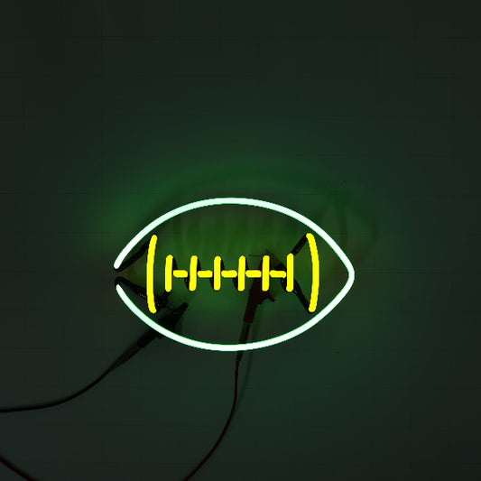 Football unit with Laces Replacement Tube - Neon Sign Part