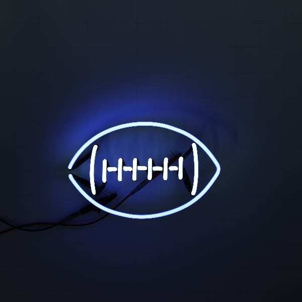 Football unit with Laces Replacement Tube - Neon Sign Part