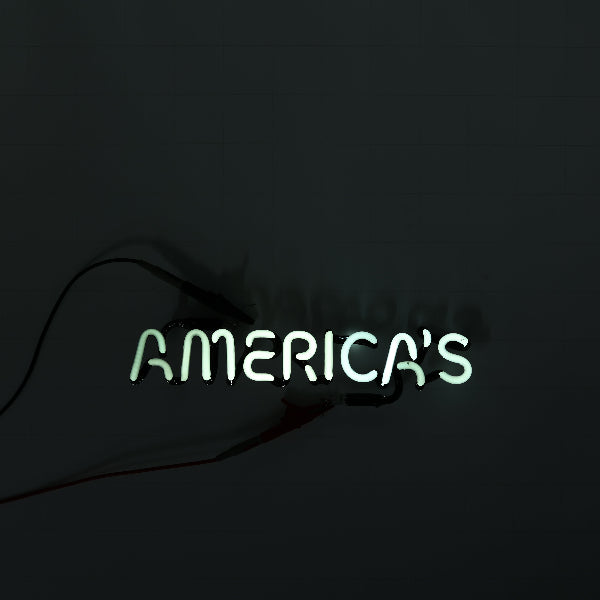 AMERICA’S Single Stroke Word unit for Jack Danial’s and Coke America’s Cocktail Replacement Tube - Neon Sign Part