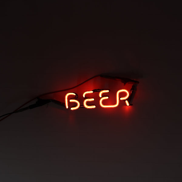 Beer Single Stroke Word unit for Old Style Replacement Tube - Neon Sign Part Used