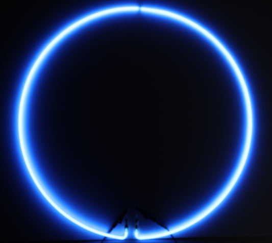 Unknown / Mystery Possible Large Circle Border unit for Bud Light In Store Dominator Replacement Tube - Neon Sign Part