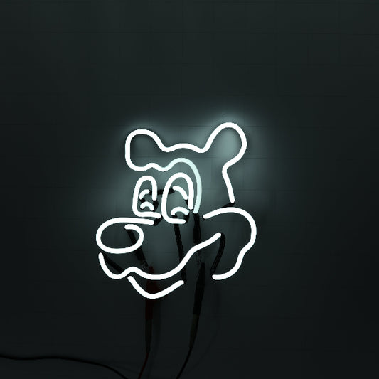 Bear Face / Small Head for Hamm's Neon Sign Replacement Tube Neon Sign Part